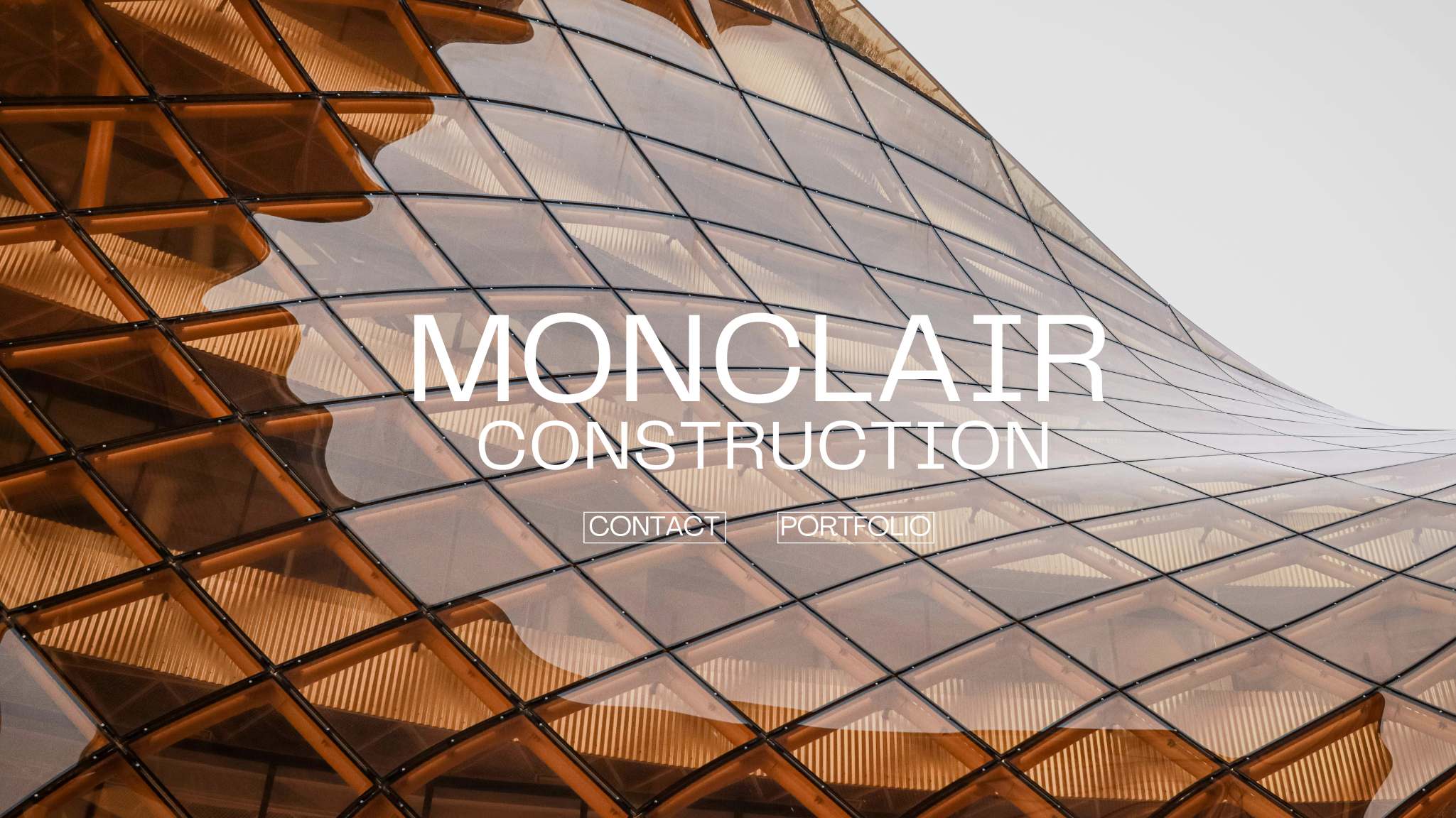 Monclair Construction website
